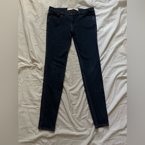 Abercrombie & Fitch Dark Blue Perfect Stretch Skinny Jeans - Picture 1 of 4